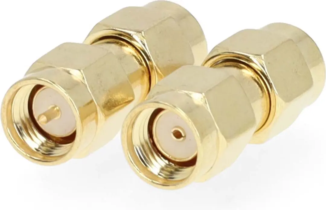Nedis SMA-Adapter CSGB02110GD - Omgekeerde Polariteit - 2 Stuks