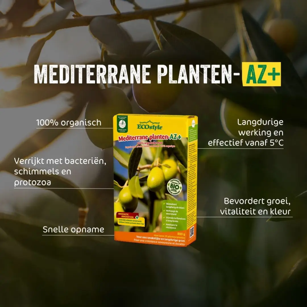 ECOstyle Mediterrane Planten-AZ Bemesting 800g - 25 Planten - afbeelding 2 van 6