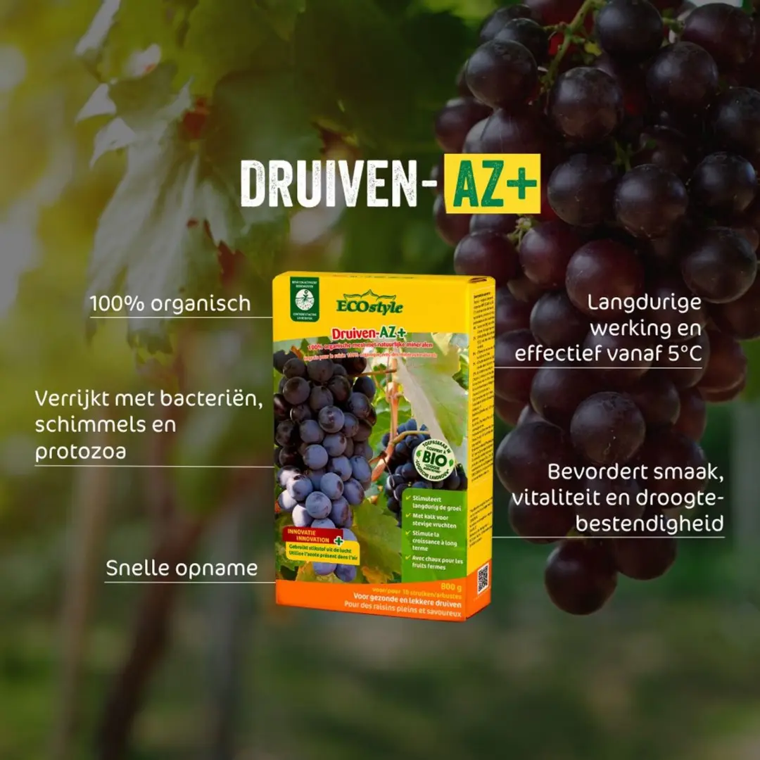 ECOstyle Druiven-AZ Complete Verzorging 800g - 120 Dagen - 10 Planten - afbeelding 2 van 5