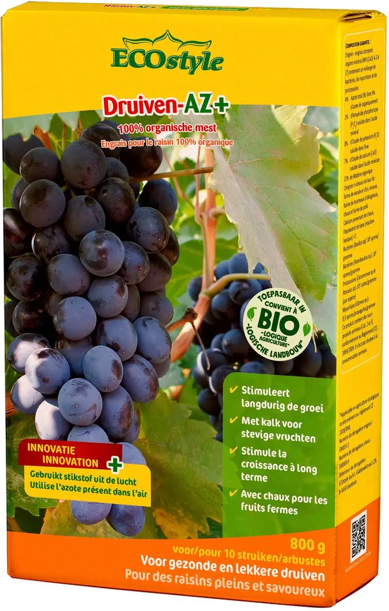 ECOstyle Druiven-AZ Complete Verzorging 800g