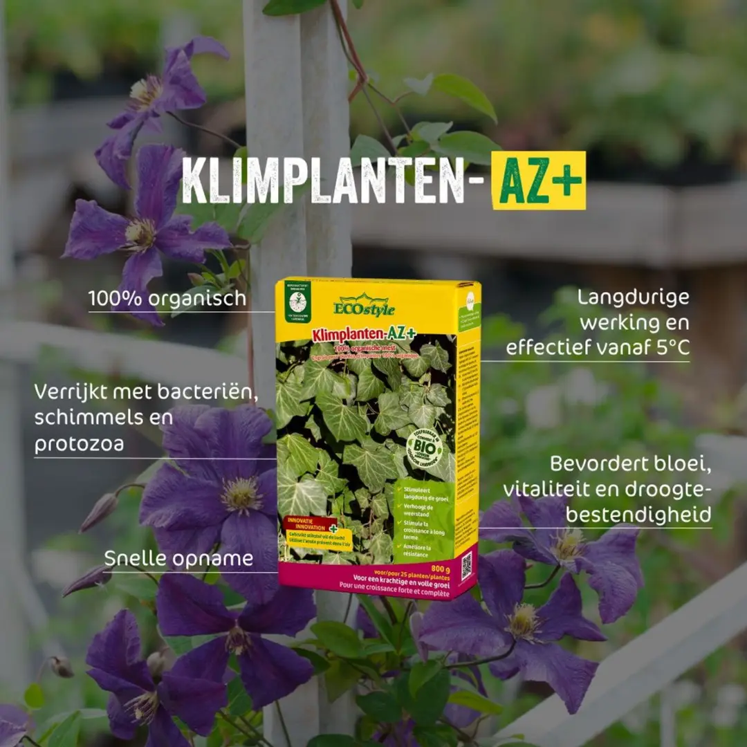 ECOstyle Klimplanten-AZ Organische Tuinmest 800g - afbeelding 5 van 6