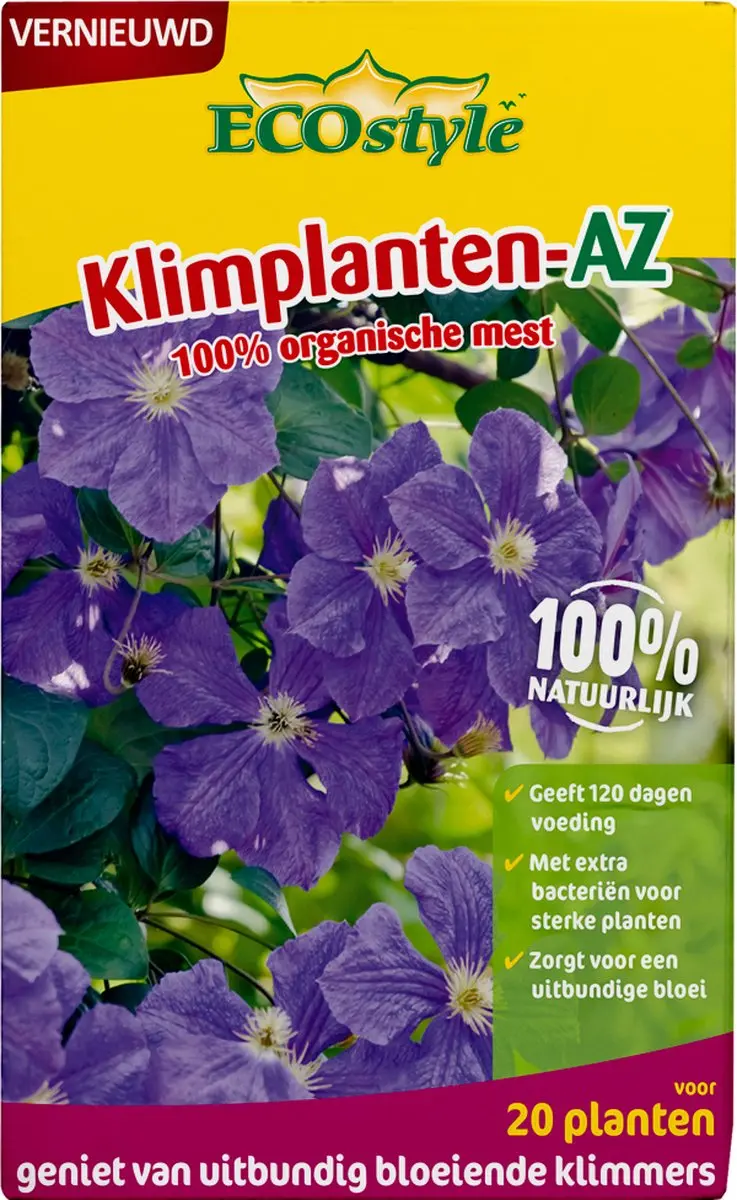 ECOstyle Klimplanten-AZ Organische Tuinmest 800g - afbeelding 6 van 6