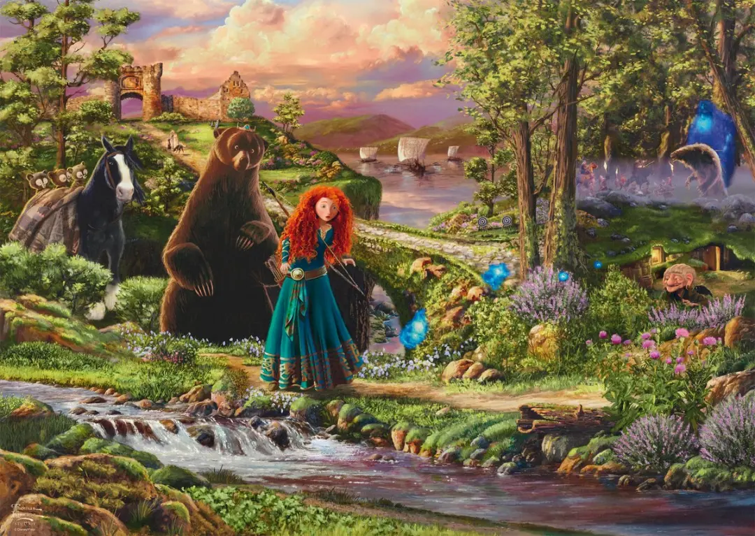 Schmidt Spiele Disney Brave Merida Puzzel 1000 Stuks