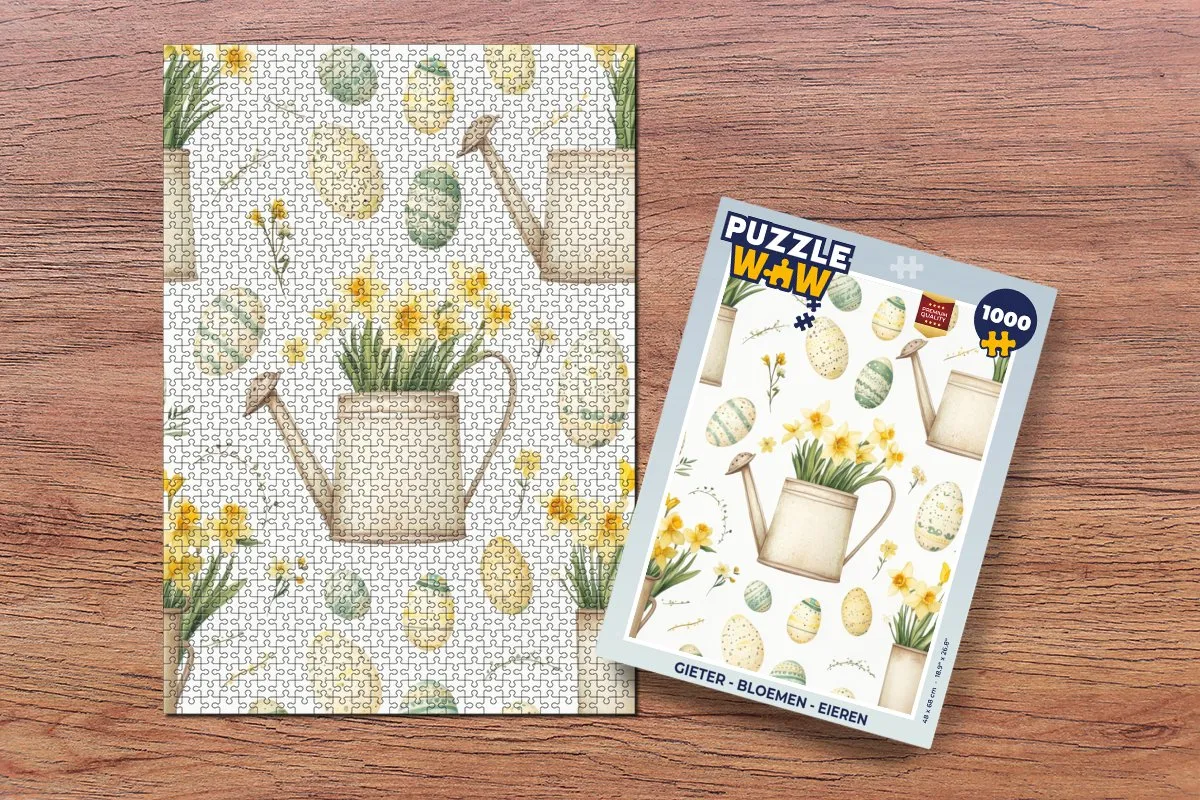 PuzzleWow Lente Narcis Legpuzzel 1000 Stuks