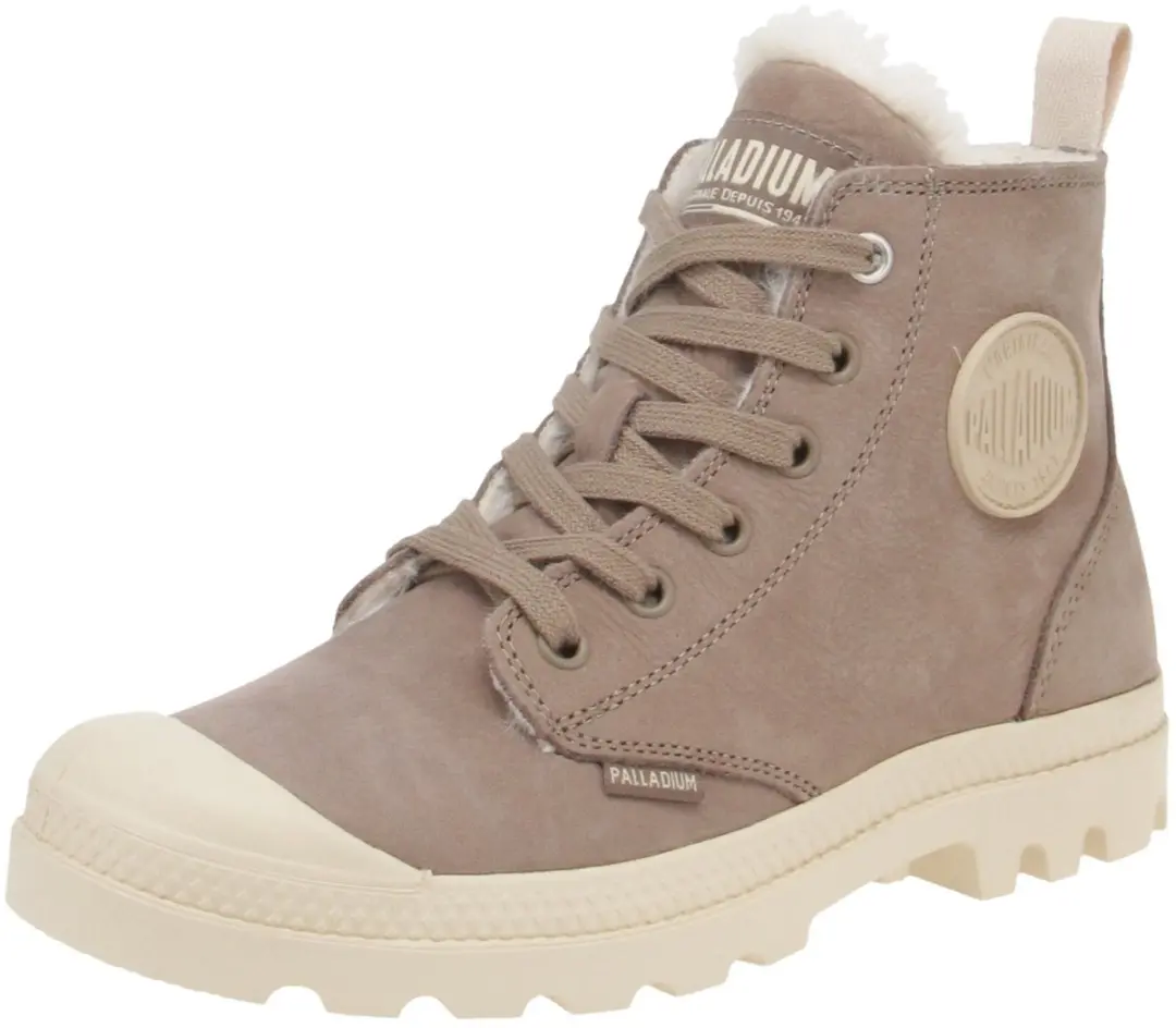 Palladium Pampa Hi Zip Damesschoenen - Bruin M37 - afbeelding 3 van 6