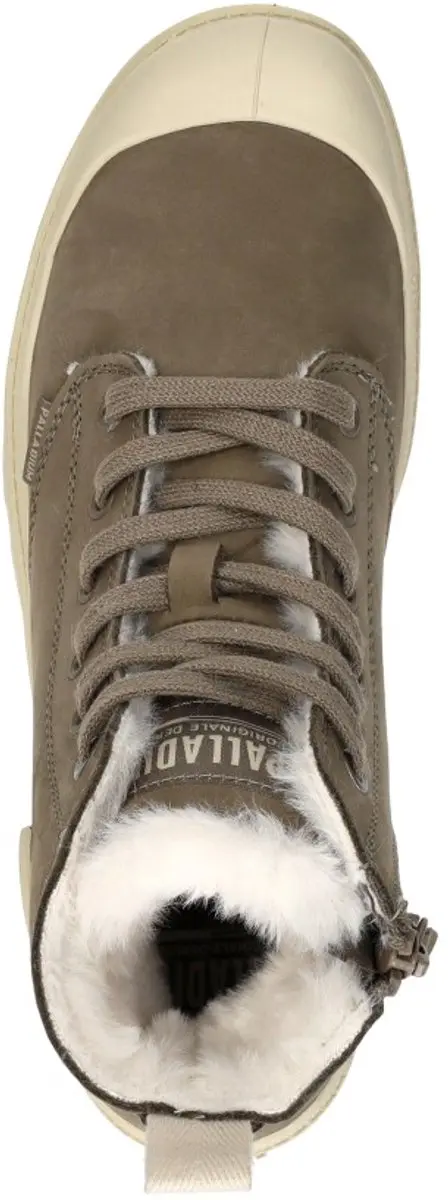 Palladium Pampa Hi Zip Damesschoenen - Bruin M37 - afbeelding 5 van 6