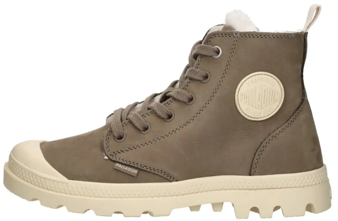 Palladium Pampa Hi Zip Damesschoenen - Bruin M37 - afbeelding 2 van 6