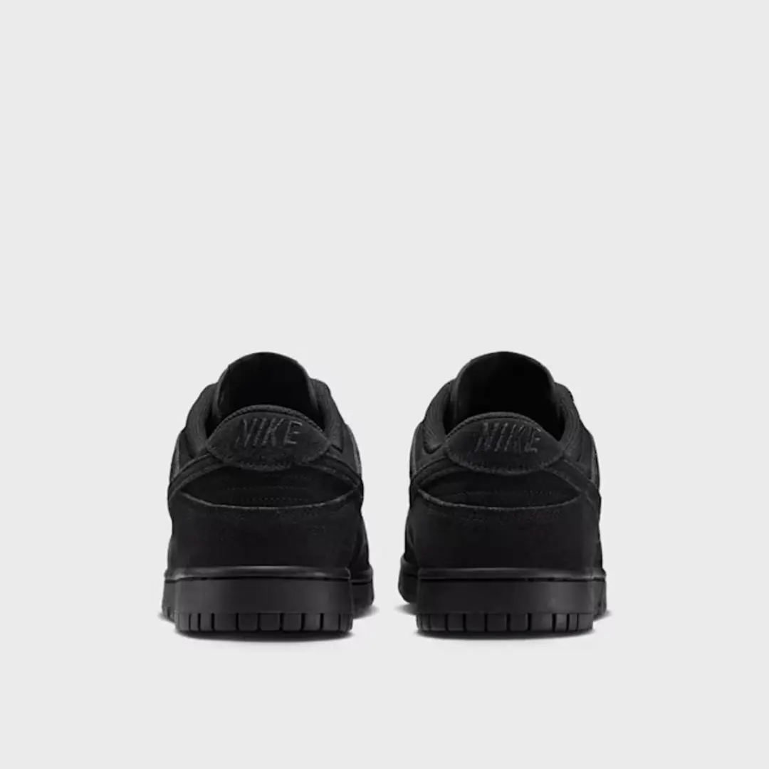 Nike Dunk Low Retro SE Sneakers - Zwart Suede - Maat 45 - afbeelding 5 van 6