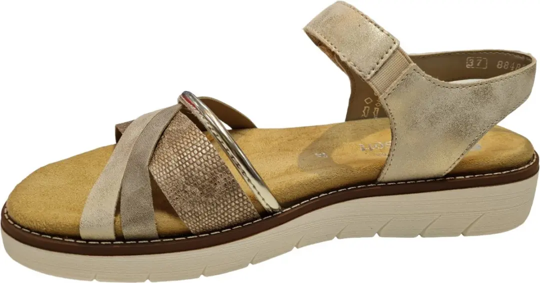 Remonte D2058-90 Dames Sandalen - Goud - afbeelding 4 van 6