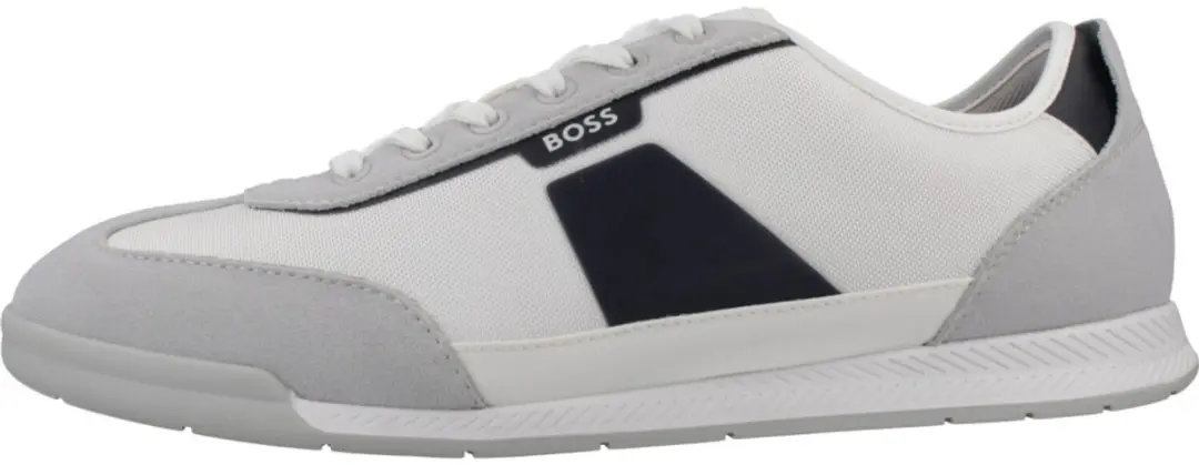 BOSS Niton Low Heren Sneaker - Wit - Maat 40 - afbeelding 2 van 6