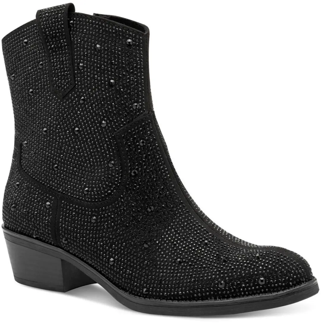 Marco Tozzi Dames Enkellaarsje 2-25301-45 001 F-breedte Maat: 37 EU
