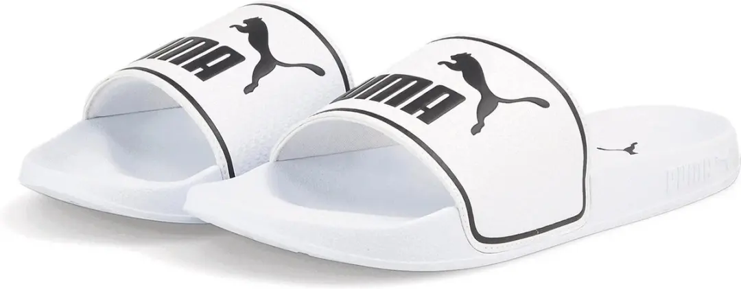 PUMA Leadcat 2.0 Badslipper - Maat 47 - Wit/Zwart - afbeelding 4 van 6