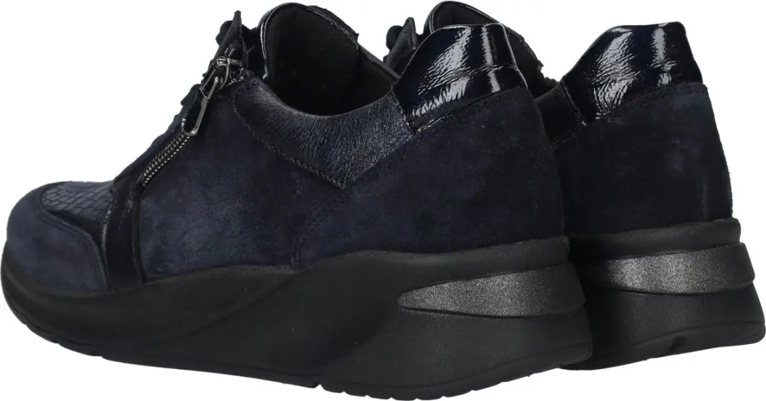 Wäldlaufer Dames DILARA SOFT Sneaker 715H02-400-194 - Blauw - Wijdte H - afbeelding 3 van 6