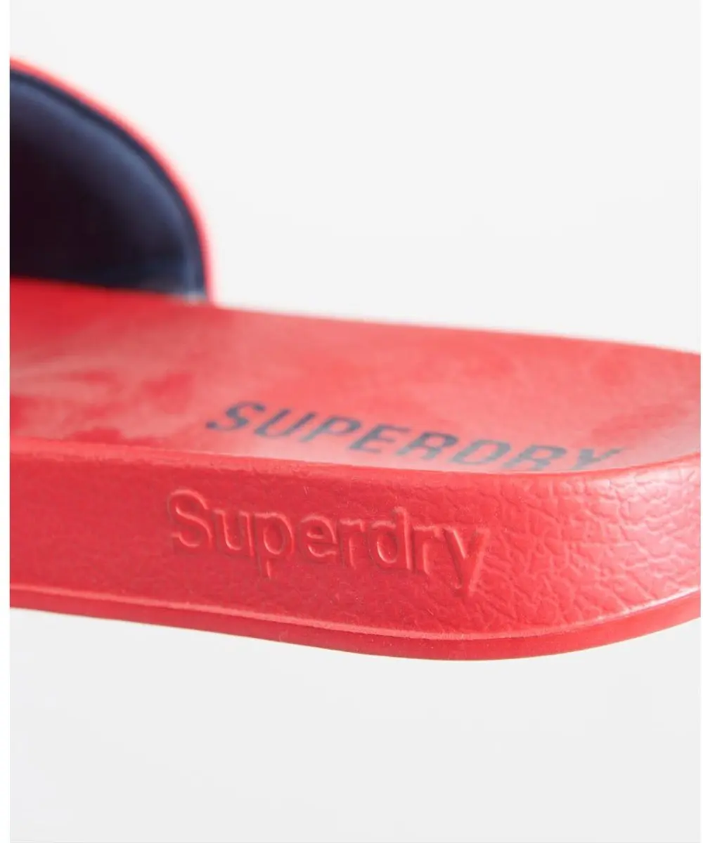 Superdry Core Pool Slippers - Rood - EU 36-37 - afbeelding 5 van 6