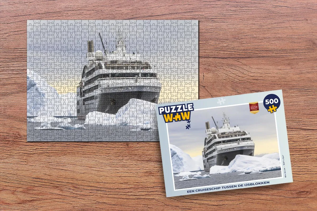 PuzzleWow Legpuzzel 500 Stuks - Multicolor