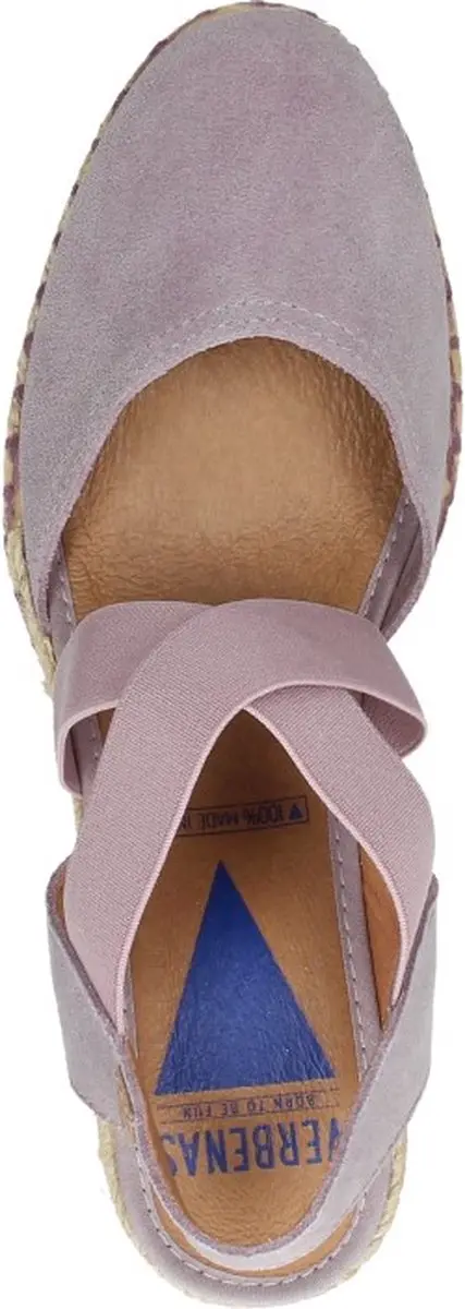 Verbenas Mila Sandalen Touwzool - Lila - Maat 38 - afbeelding 4 van 6