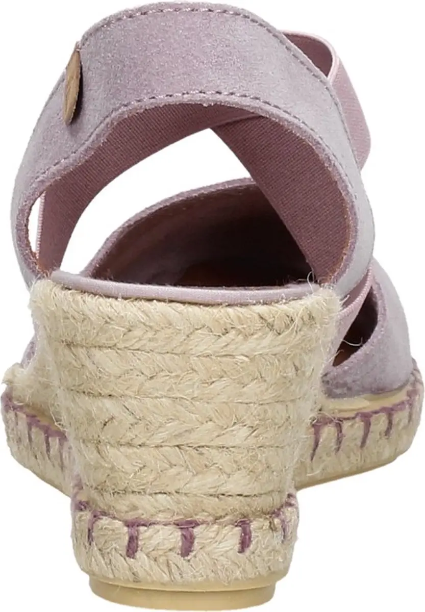 Verbenas Mila Sandalen Touwzool - Lila - Maat 38 - afbeelding 5 van 6