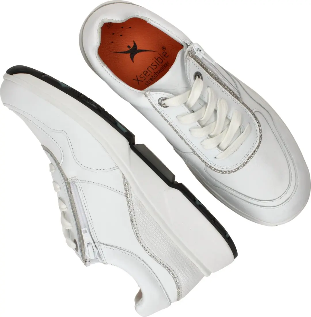 Xsensible Lima Dames Sneakers - Wit - Maat 43 - afbeelding 4 van 6