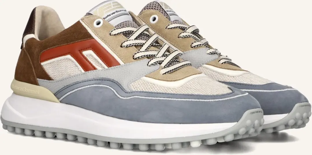 Floris van Bommel Noppi Sneakers SFM-10139 - Bruin - Maat 44⅔ - afbeelding 4 van 6