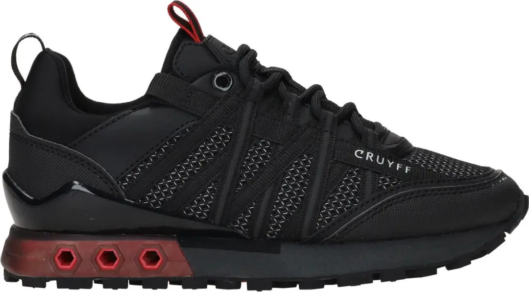 CRUYFF JUNIOR Fearia Kid Lage sneakers - Jongens - Zwart - Maat 32 - afbeelding 3 van 6