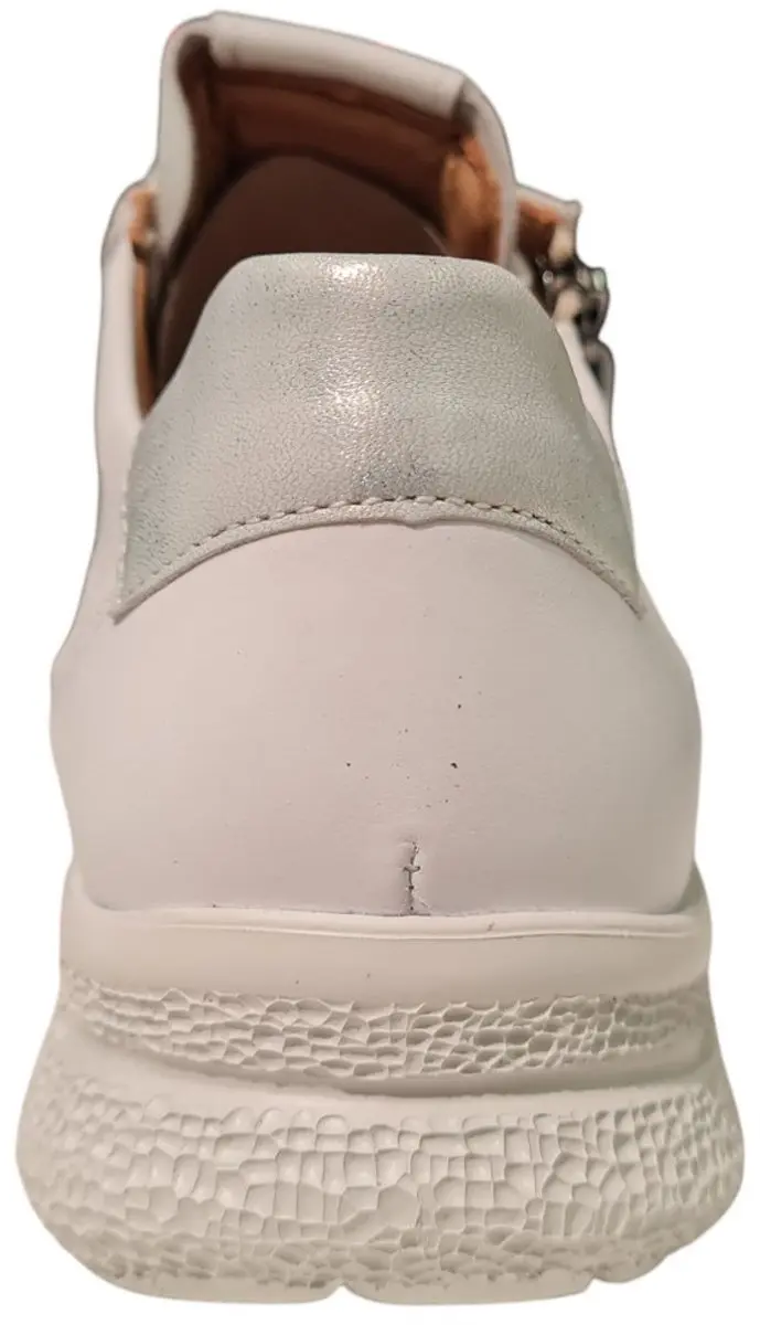 Hartjes Rap Sneakers Dames - Wit - Maat 41,5 - afbeelding 2 van 6