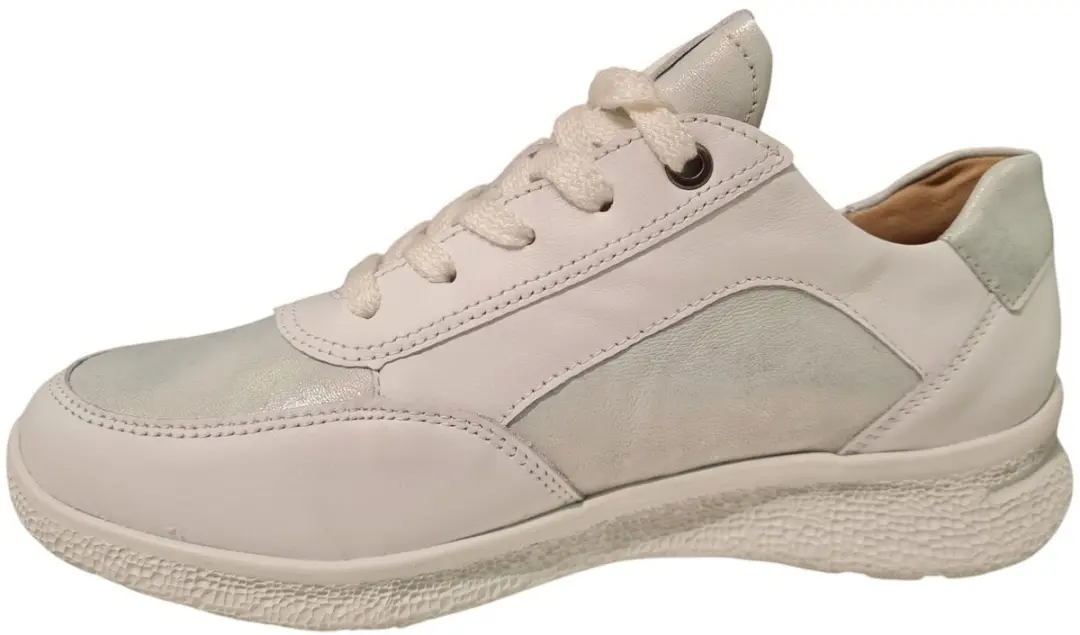Hartjes Rap Sneakers Dames - Wit - Maat 41,5 - afbeelding 5 van 6