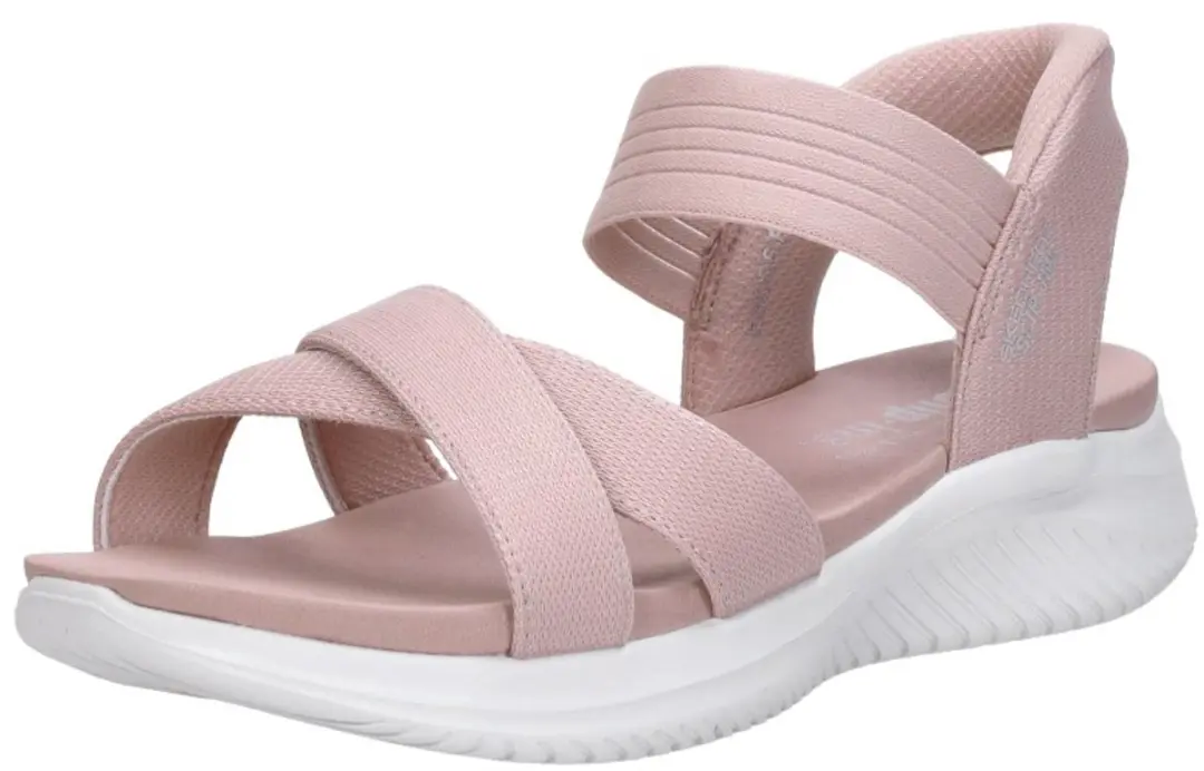 Skechers Ultra Flex 3.0 Dames Sandalen 119975-BLSH - Maat 41 - Lila - afbeelding 4 van 6