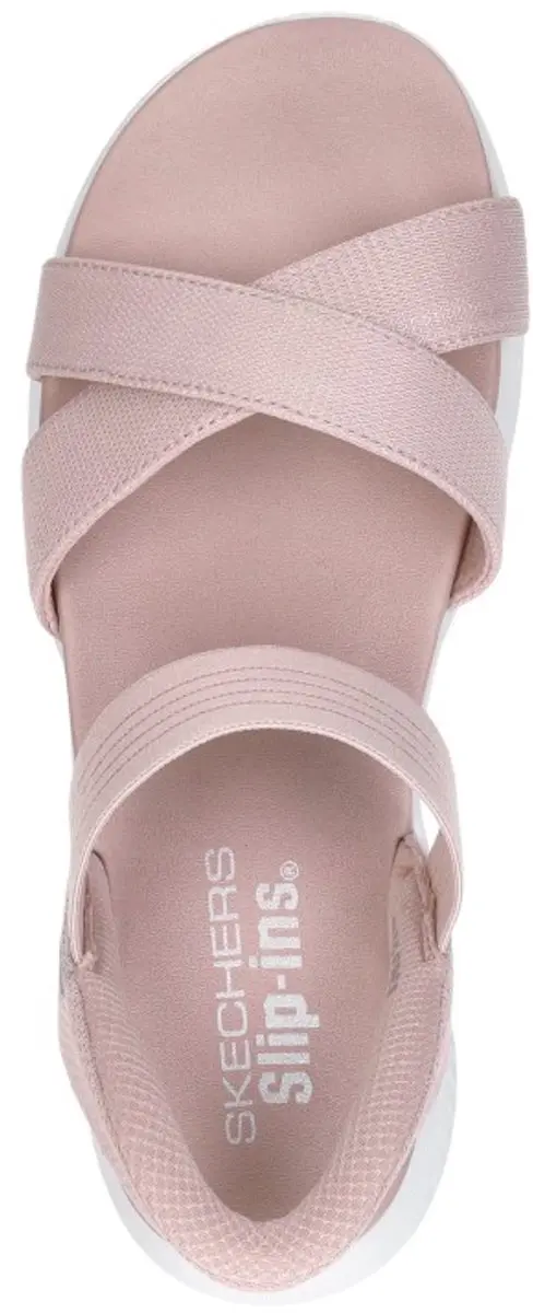 Skechers Ultra Flex 3.0 Dames Sandalen 119975-BLSH - Maat 41 - Lila - afbeelding 5 van 6