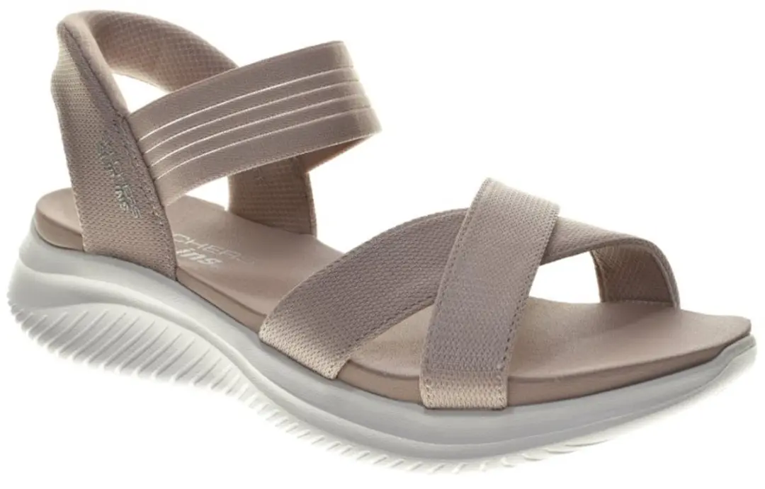 Skechers Ultra Flex 3.0 Dames Sandalen 119975-BLSH - Maat 41 - Lila - afbeelding 2 van 6