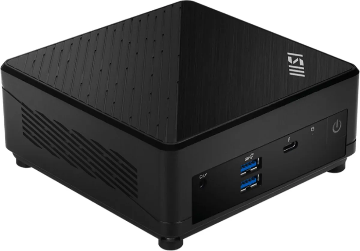 MSI Cubi 5 12M-005EU Mini PC - i3 8GB 256GB SSD Zwart