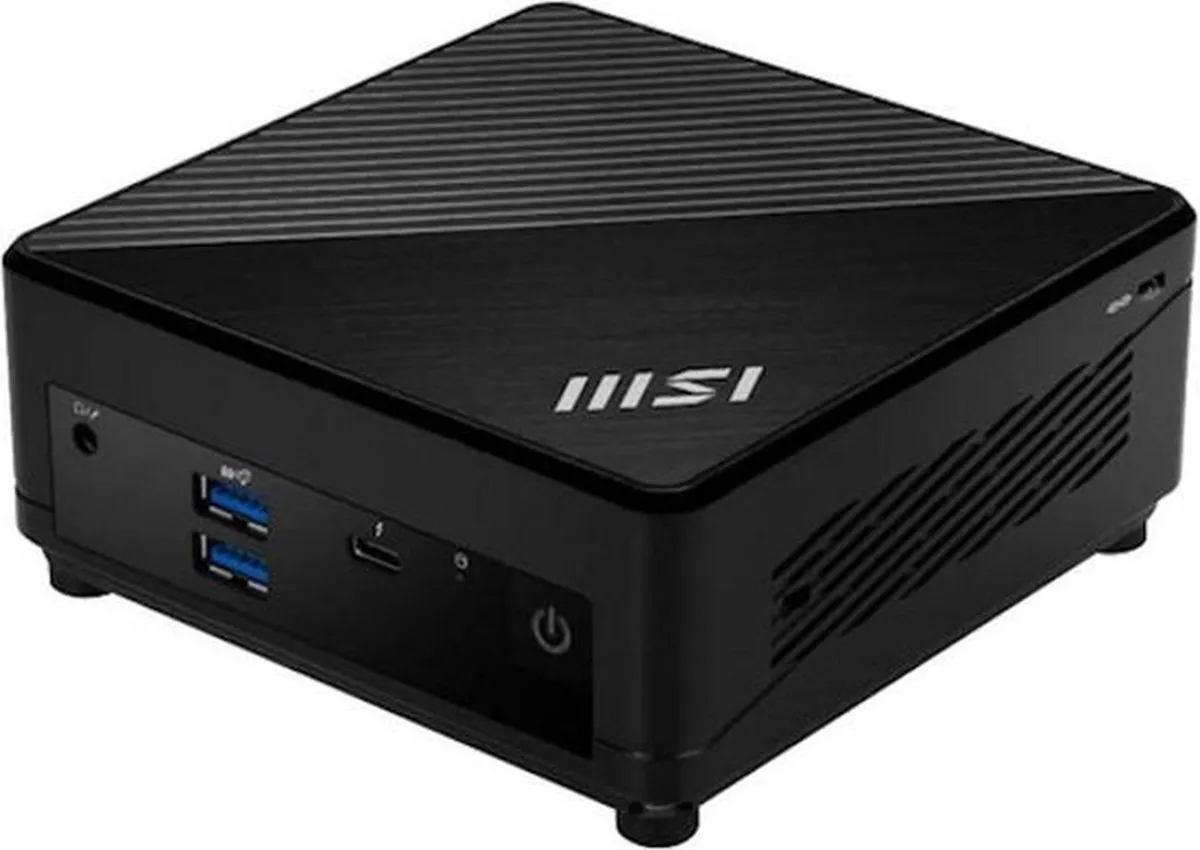 MSI Cubi 5 12M-005EU Mini PC - i3 8GB 256GB SSD Zwart
