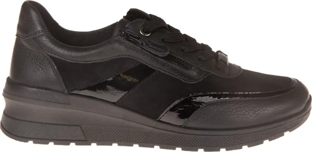 Zwarte Sneaker Comfort Ara maat 38