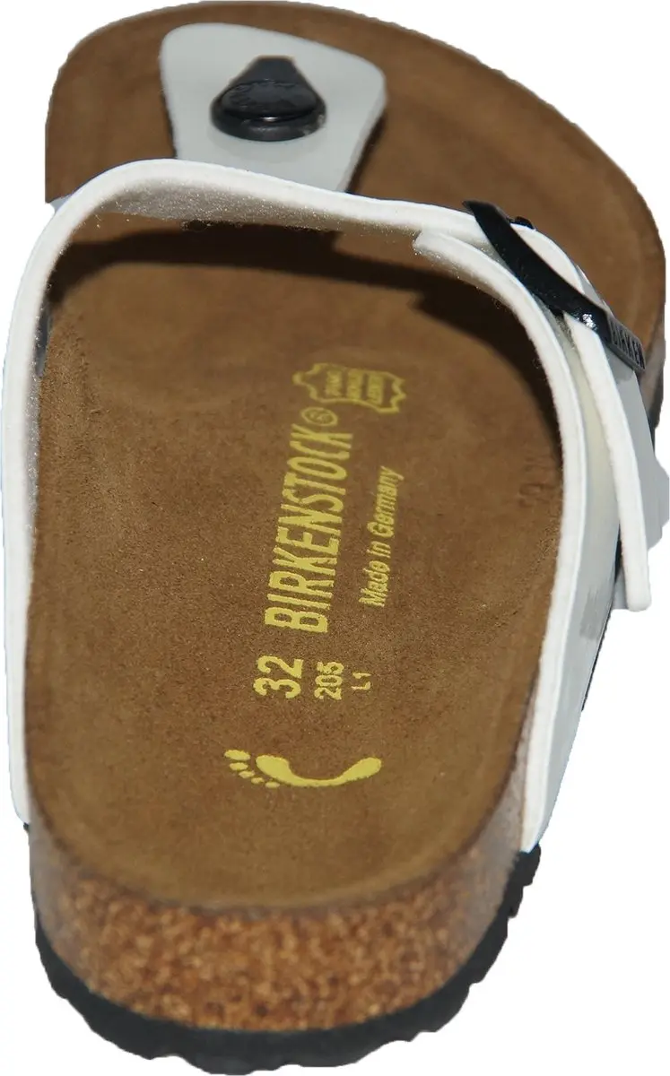 Birkenstock Gizeh Teenslipper Wit Lack Breed - afbeelding 3 van 4