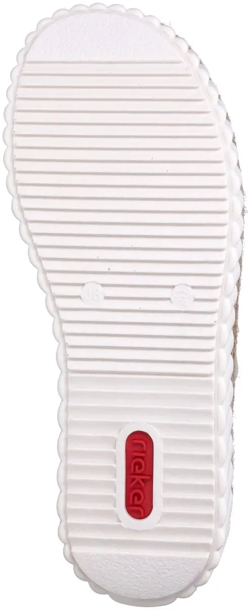 Rieker Open Teen Slippers - Beige - Maat 43 - afbeelding 5 van 6