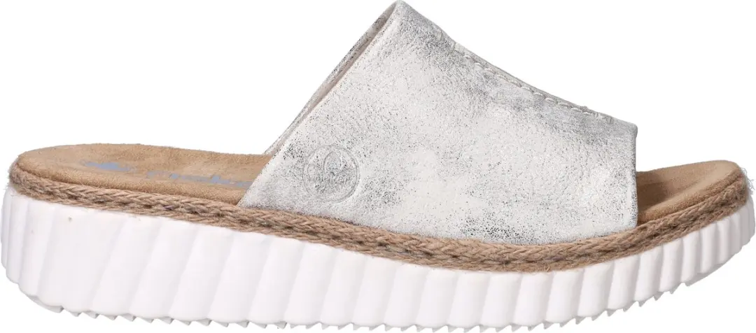 Rieker Open Teen Slippers - Beige - Maat 43 - afbeelding 2 van 6