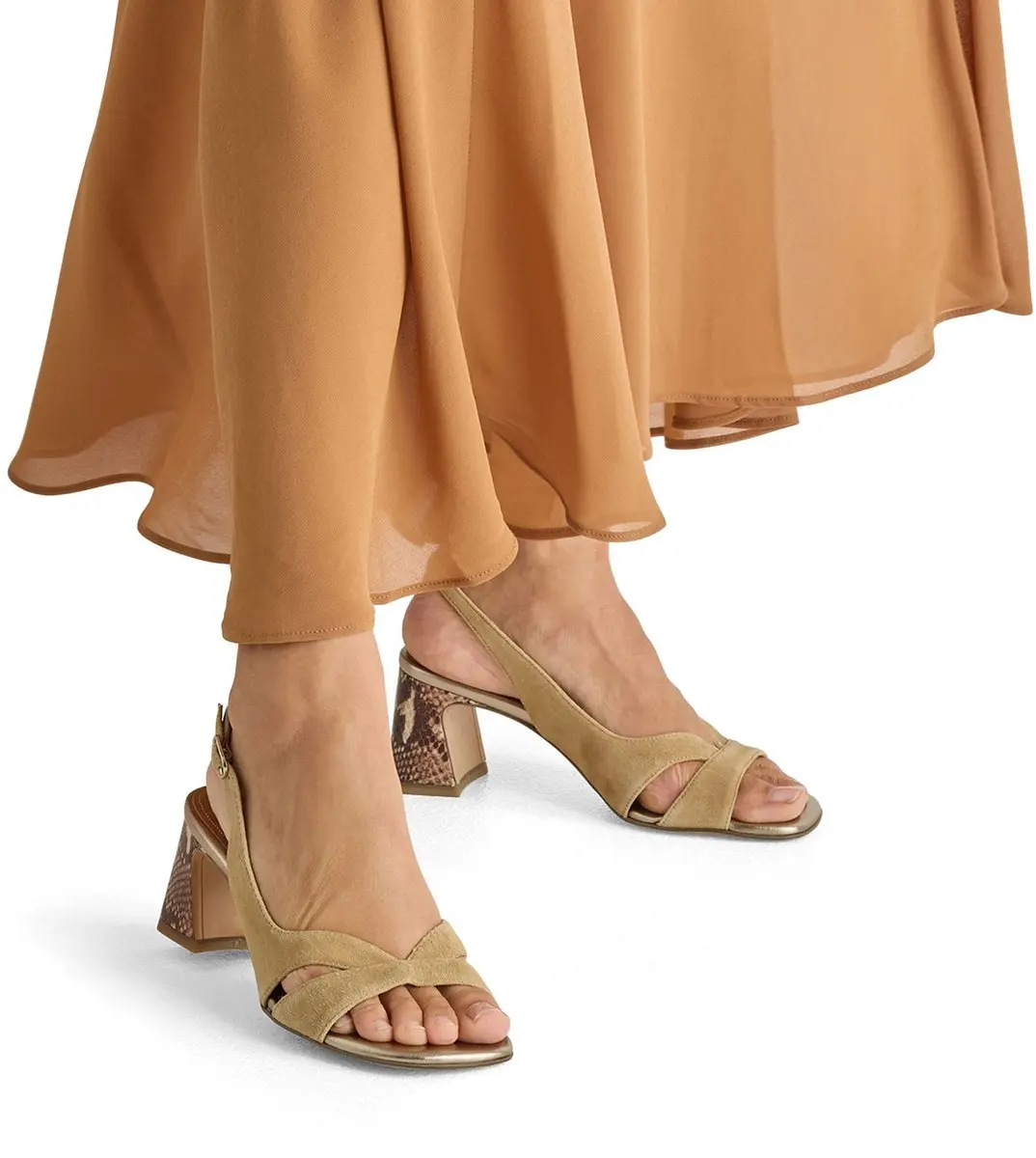 Tamaris Dames Sandalen 38 - Beige - afbeelding 3 van 6