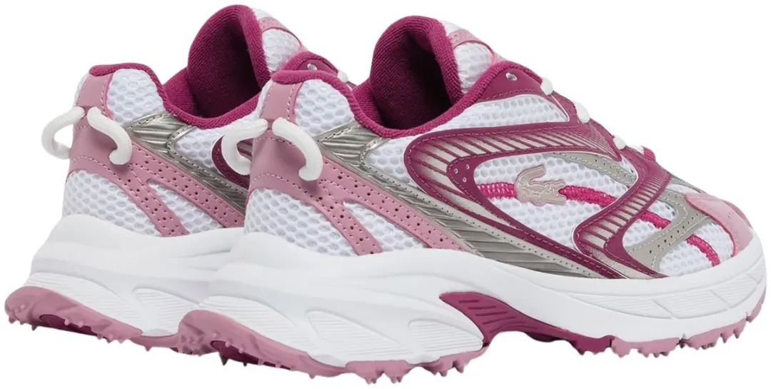 Lacoste L003 Neo Shot Sneakers Dames - 41 - Roze/Zilver/Wit - afbeelding 4 van 6