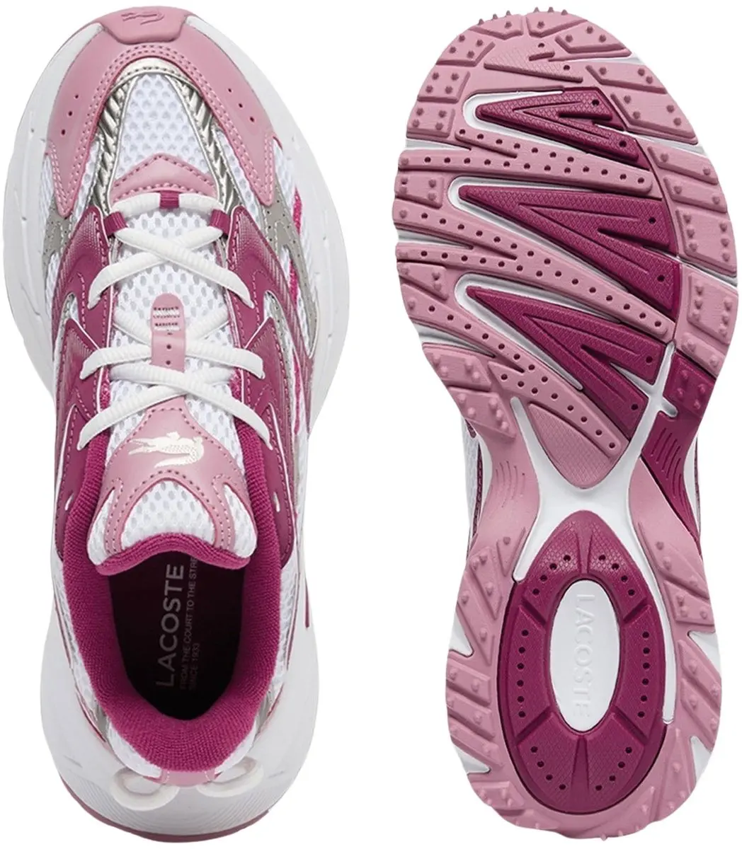 Lacoste L003 Neo Shot Sneakers Dames - 41 - Roze/Zilver/Wit - afbeelding 2 van 6