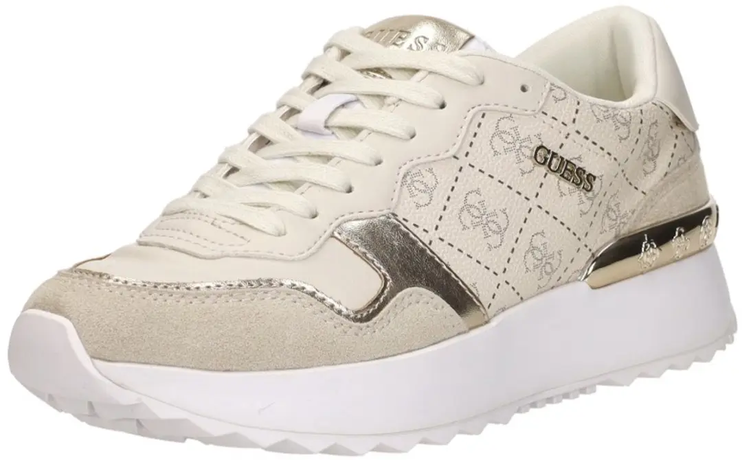 Guess Vinsa 5 Sneakers - Maat 37 - Beige - afbeelding 4 van 6