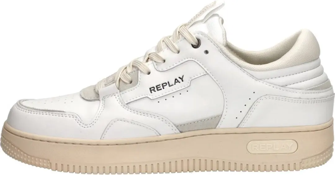Replay Epic Man Base Sneakers Laag - wit - Maat 45 - afbeelding 2 van 6