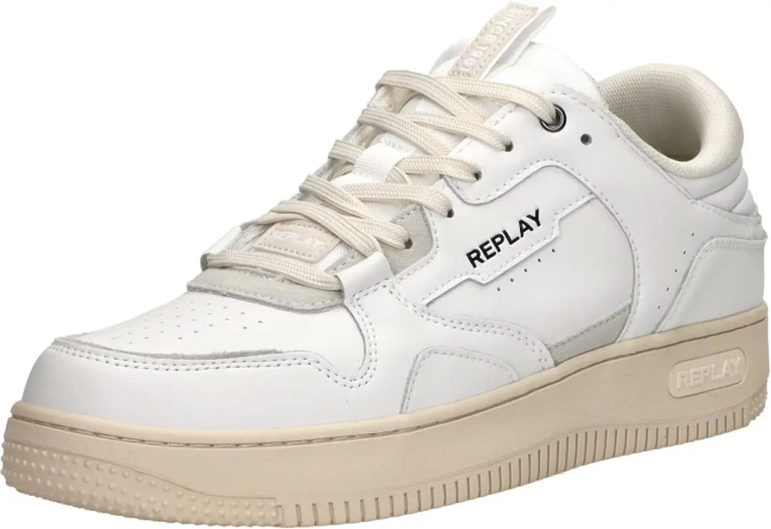 Replay Epic Man Base Sneakers Laag - wit - Maat 45 - afbeelding 4 van 6