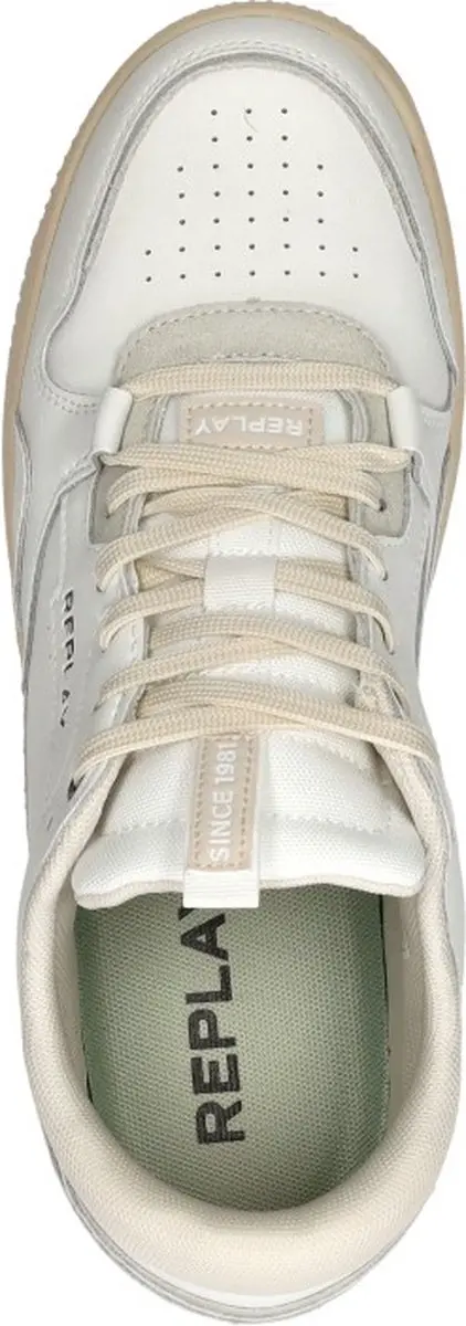 Replay Epic Man Base Sneakers Laag - wit - Maat 45 - afbeelding 5 van 6