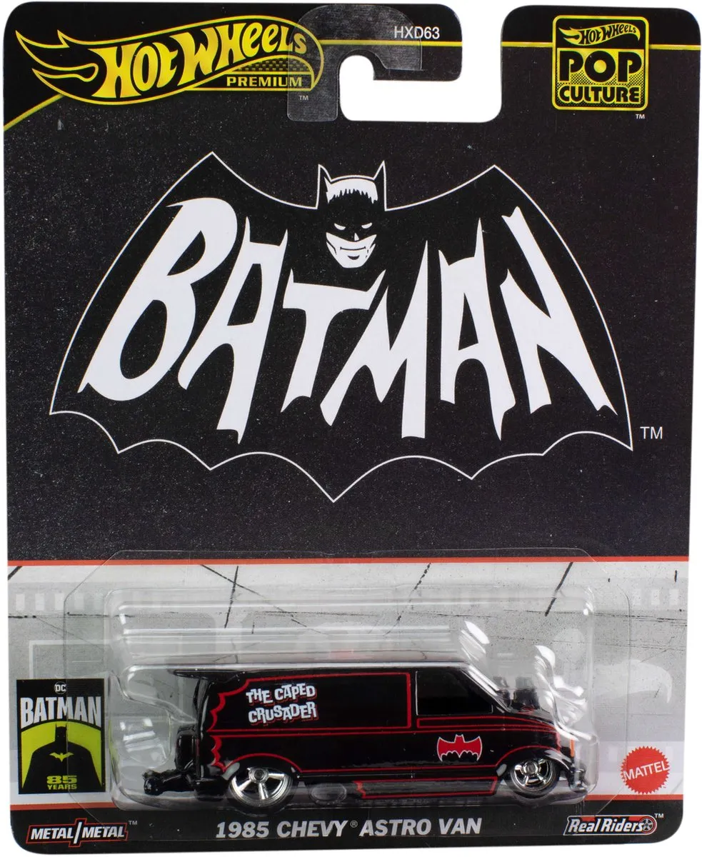 Hot Wheels HVJ48 Auto - Zwart/Rood