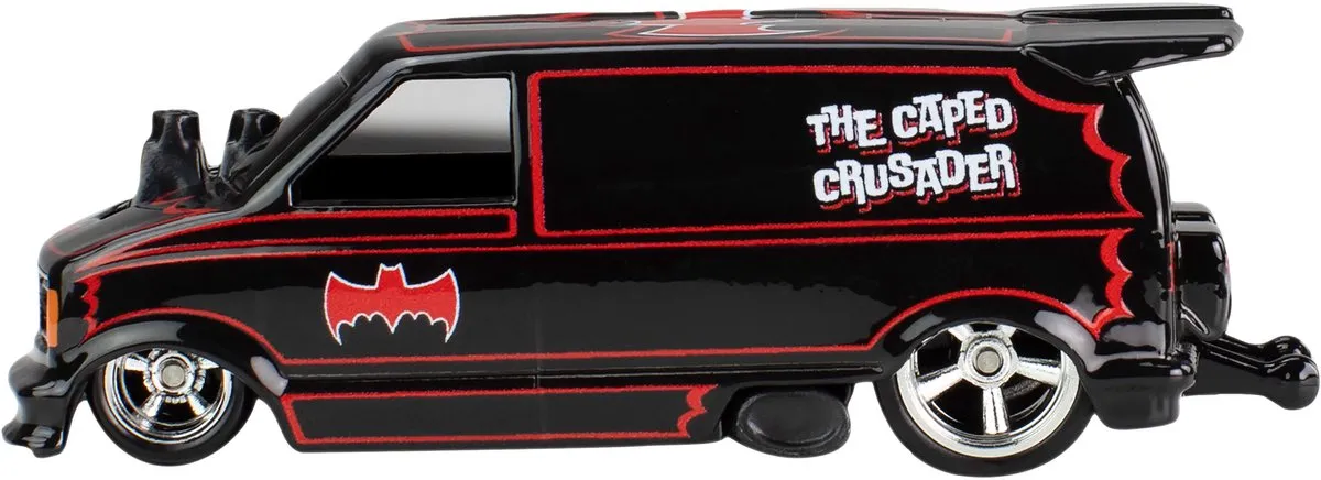 Hot Wheels HVJ48 Auto - Zwart/Rood