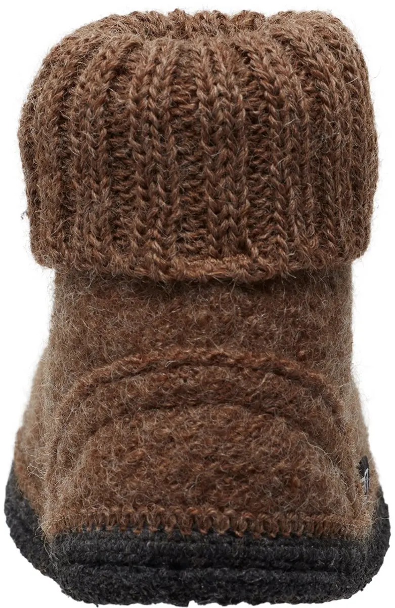 Bergstein Cozy Pantoffels - 100% Scheerwol - Bruin - afbeelding 5 van 6