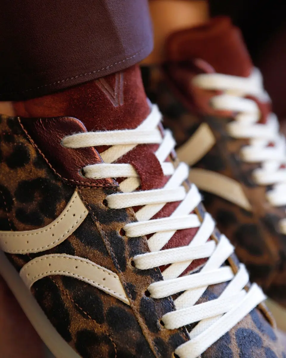 VIA VAI Nilla Khloe Sneakers - Leer & Suede Bruin Luipaard 41 - afbeelding 5 van 6