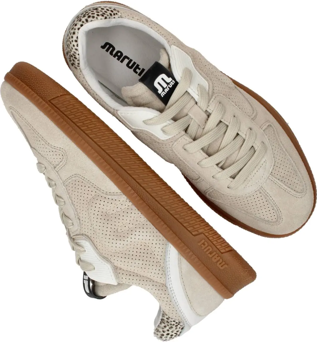 Maruti YALE Lage Sneakers Dames - Beige - afbeelding 6 van 6