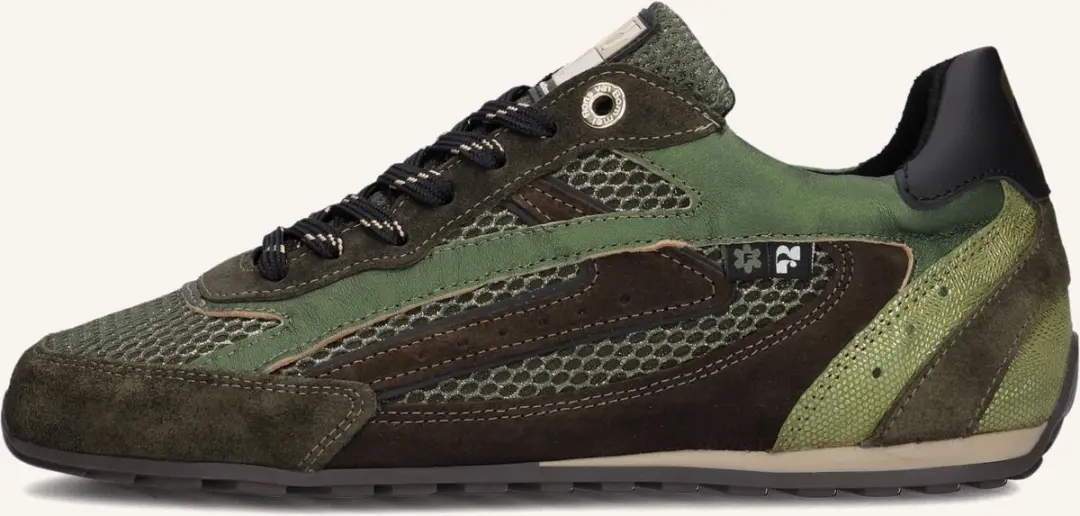 Floris van Bommel Illvi Sneakers Sfw-10150 - Donkergroen - afbeelding 2 van 6