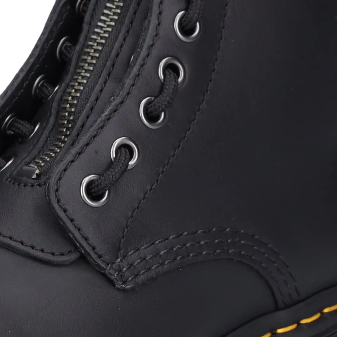 Dr. Martens 1460 Pascal Front Zip Veterboots - Zwart - afbeelding 4 van 6