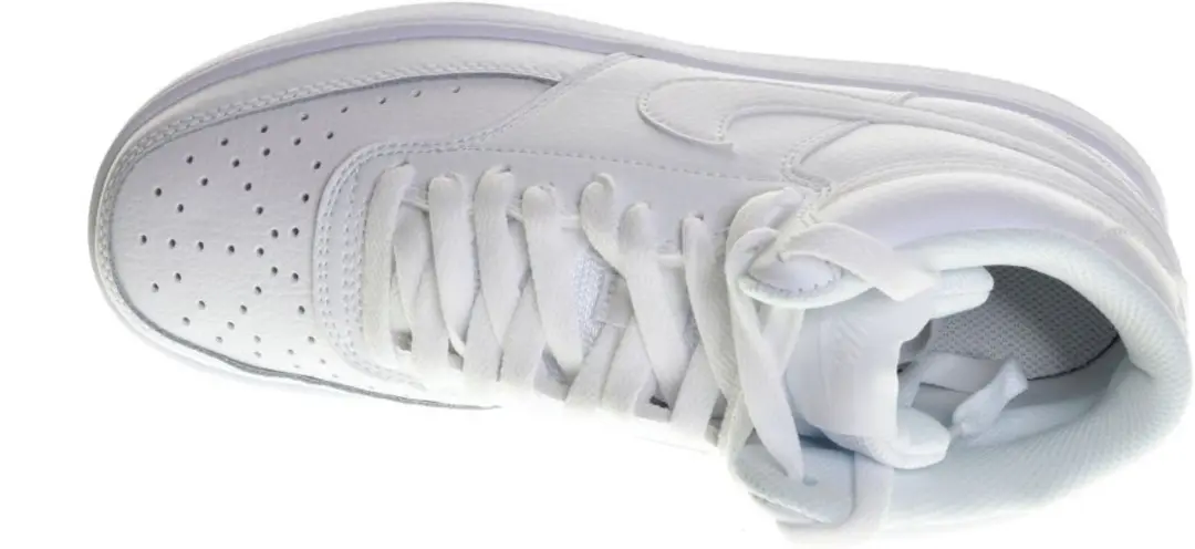 Nike Court Vision Mid Dames Sneakers - 36 - Wit - afbeelding 4 van 6